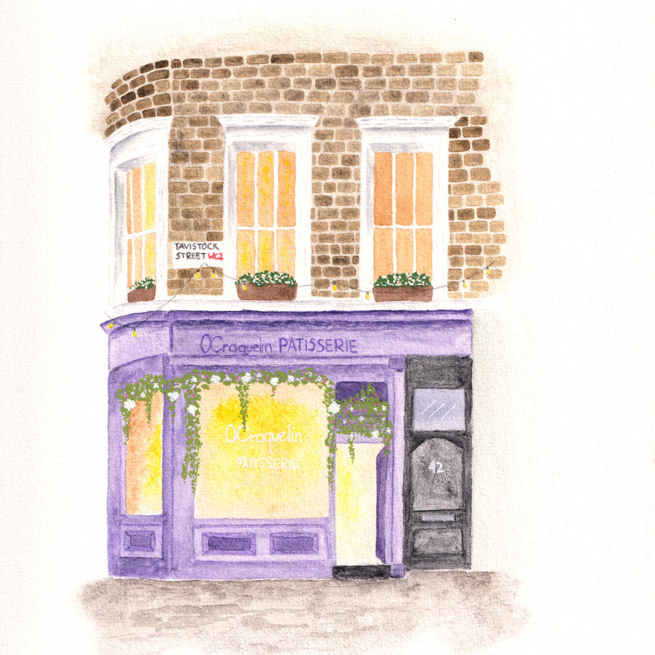 Watercolour Shopfront