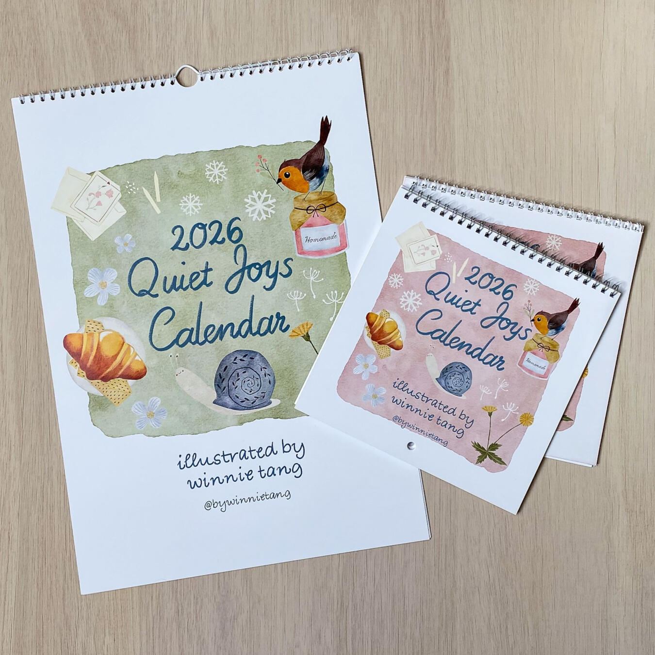 The Quiet Joys 2026 Calendar